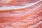 Pink and white sandstone layers