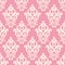 Pink and white texture in vintage royal style.