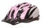 Pink womens cycling helmet