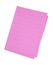 Pink woven cotton placemat