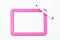 Pink Writing Tablet