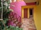 Pink and Yellow Tropical Hotel