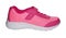 Pink youth sneaker Isolated on a white background