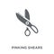 pinking shears icon from Sew collection.