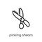 pinking shears icon from Sew collection.