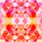 Pinkish And Yellowish geometrical Pattern Illustration