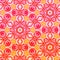 Pinkish And Yellowish Pattern Illustration