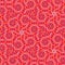 Pinkish And Yellowish Pattern Illustration