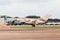 Pinky touches down at RAF Fairford for the last time