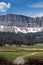 The Pinnacle Buttes northeast of Jackson Hole near Dubois Wyoming, at Brooks Lake in the Shoshone National Forest