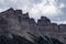 The Pinnacle Buttes northeast of Jackson Hole near Dubois Wyoming, at Brooks Lake in the Shoshone National Forest