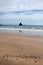 Pinnacle Rock at Broadhaven Bay in Wales