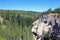 Pinnacles, geological feature in Crater Lake National Park, Oregon