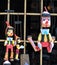 Pinocchio puppets