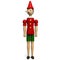 Pinocchio Wooden Doll Character Toy