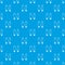 Pins pattern seamless blue