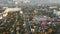 Pinsk, Brest Region, Belarus. Pinsk Cityscape Skyline In Autumn Morning. Bird`s-eye View Of Residential Districts And