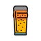 pint beer drink color icon vector illustration