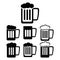 Pint and beer icons