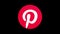 Pinterest 3D Logo Animation