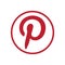 Pinterest logo aesthetic Vactor, pinterest logo assets