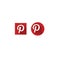 Pinterest Social Media Icon, Social Icons, Pinterest Icons