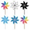 Pinwheel set, vector