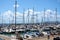 Piombino, Salivoli, Livorno, beautiful boats and tyrrhenian sea