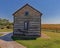 Pioneeer cabin at the National Monument to the Homestead Act