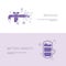 Pipe Breaking And Battery Capacity Concept Template Web Banner With Copy Space