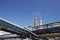 Pipe,chimney and blue sky