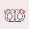 Pipe clamp icon