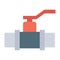 Pipe fittings Color Vector Icon which can easily modify or edit