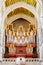 The pipe organ in the Cathedral of Saint Mary the Royal of La Al