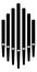 Pipe organ instrument silhouette