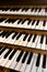 Pipe Organ Keyboard