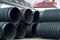 Pipe, plastic, large, diameter, huge