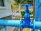 Pipe valve is used to control the quantity of water or liquid passing through a pipe.