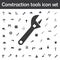 Pipe wrench icon. Constraction tools icons universal set for web and mobile