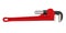 Pipe Wrench Isolated