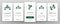 Pipeline Onboarding Elements Icons Set Vector