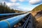 Pipelines for the transport of oil natural gas and hydrogen