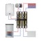 Piping condensing boiler