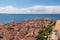 Piran - Panoramic aerial view of coastal town Piran, Primorska, Slovenia, Europe