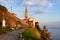 Piran - Scenic walking path between Fiesa and charming coastal town of Piran