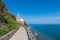 Piran - Scenic walking path between Fiesa and charming coastal town of Piran