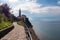 Piran - Scenic walking path between Fiesa and charming coastal town of Piran