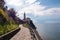 Piran - Scenic walking path between Fiesa and charming coastal town of Piran