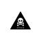 pirate attack icon. Element of cybersecurity icon for mobile concept and web apps. Glyph style pirate attack icon can be used for