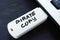 Pirate copy written on a flash drive. Copyright law